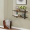 Alaterre Furniture Pomona 36"W Metal and Solid Wood Wall Shelf AMBA5720 - alternate 7